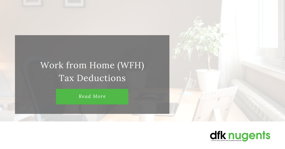 Tax Updates Working from Home Tax Deductions DFK Nugents