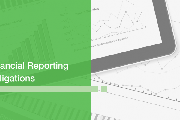 Financial Reporting Obligations